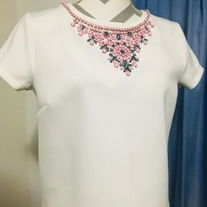 Gianni Bini NWT Jeweled top